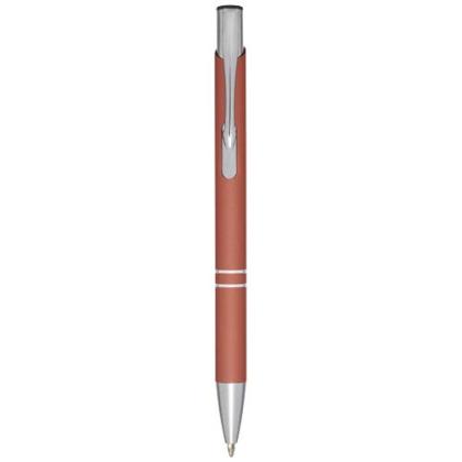 Moneta soft touch ballpoint pen (black ink)