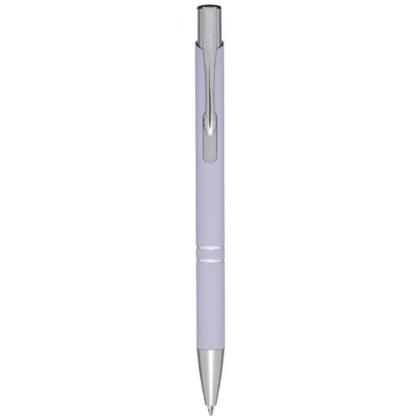 Moneta soft touch ballpoint pen (black ink)