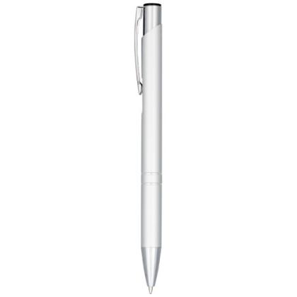 Moneta anodized aluminium click ballpoint pen (black ink)