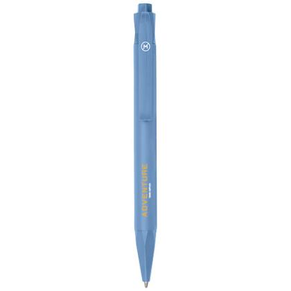 Terra corn plastic ballpoint pen (blue ink)