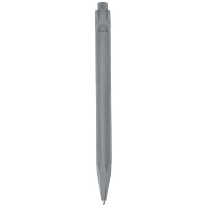 Terra corn plastic ballpoint pen (blue ink)