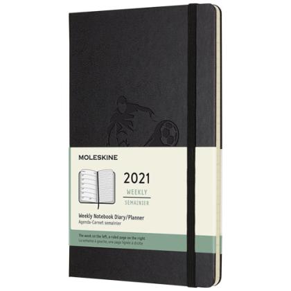 Moleskine hard cover 12 month weekly L planner