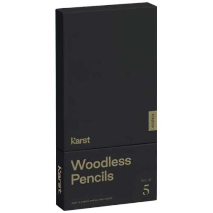 Karst® 5-pack 2B woodless graphite pencils