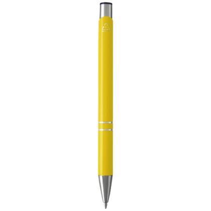 Moneta recycled aluminium ballpoint pen (black ink)