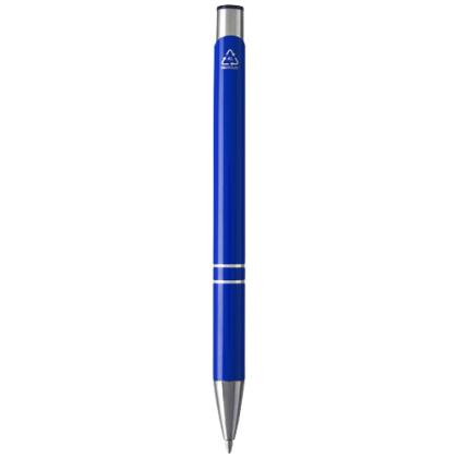 Moneta recycled aluminium ballpoint pen (black ink)