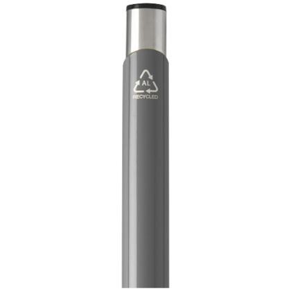 Moneta recycled aluminium ballpoint pen (black ink)