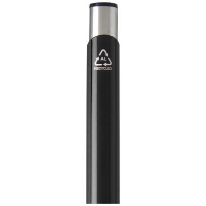 Moneta recycled aluminium ballpoint pen (black ink)