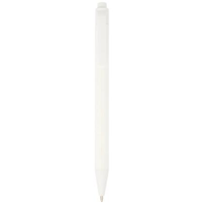 Chartik monochromatic recycled paper ballpoint pen with matte finish (black ink)