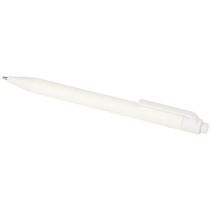 Chartik monochromatic recycled paper ballpoint pen with matte finish (black ink)