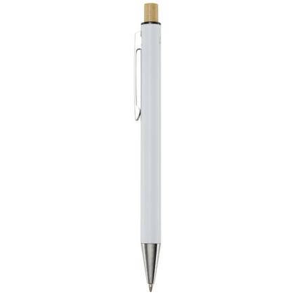 Cyrus recycled aluminium ballpoint pen (blue ink)