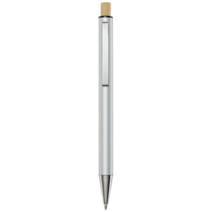 Cyrus recycled aluminium ballpoint pen (blue ink)