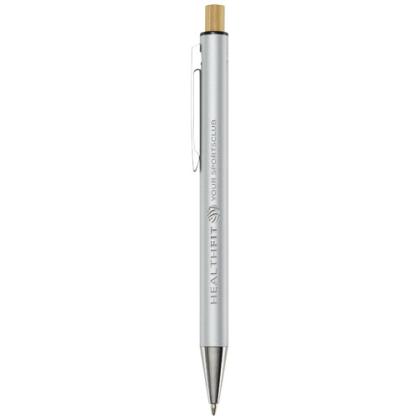 Cyrus recycled aluminium ballpoint pen (blue ink)