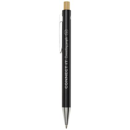 Cyrus recycled aluminium ballpoint pen (blue ink)
