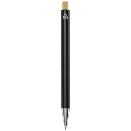 Cyrus recycled aluminium ballpoint pen (black ink)