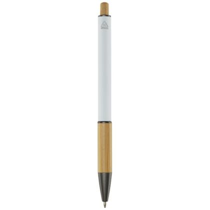 Darius recycled aluminium ballpoint pen (black ink)