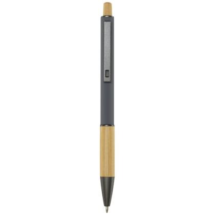 Darius recycled aluminium ballpoint pen (black ink)