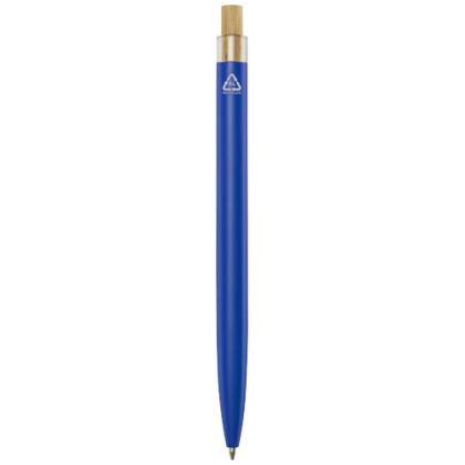 Nooshin recycled aluminium ballpoint pen (blue ink)