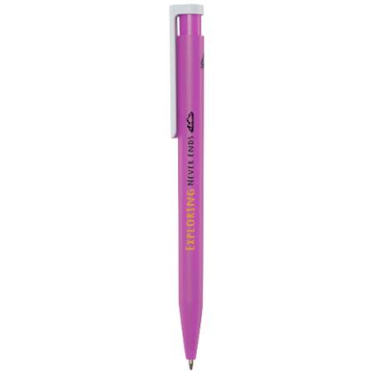 Unix recycled plastic ballpoint pen (blue ink)