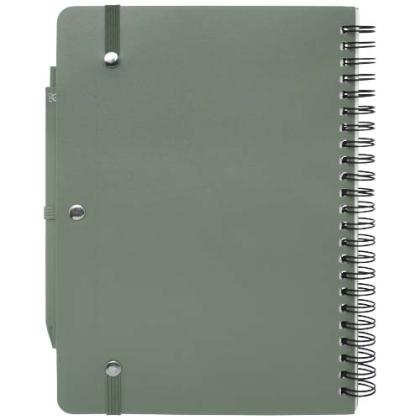 Thalaasa A5 ocean-bound hard cover notebook with ballpoint pen (black ink)