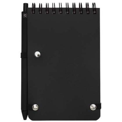 Thalaasa A6 hard cover ocean-bound notebook with ballpoint pen (black ink)