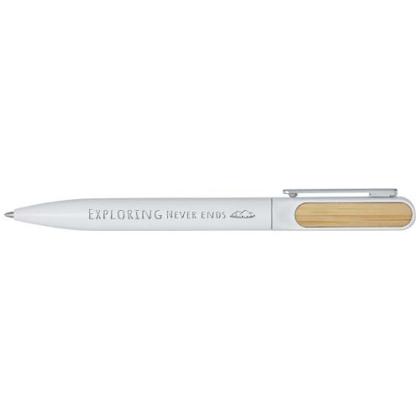 Blanca recycled aluminium ballpoint pen (blue ink)