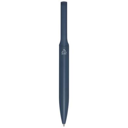 Blanca recycled aluminium ballpoint pen (blue ink)