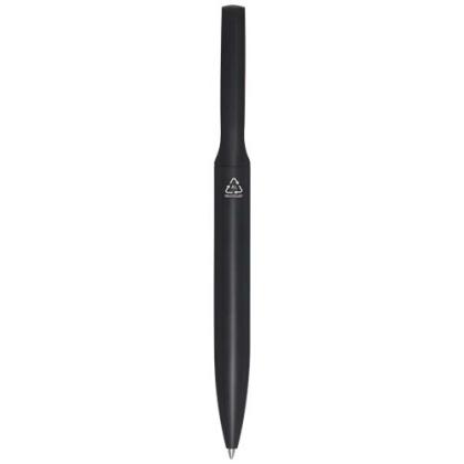 Blanca recycled aluminium ballpoint pen (blue ink)