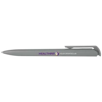 Lucia recycled plastic ballpoint pen (blue ink)
