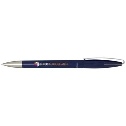 Ana recycled plastic ballpoint pen (blue ink)