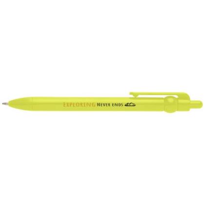 Fidget recycled plastic ballpoint pen (black ink)