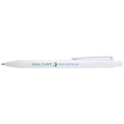 Unica recycled plastic ballpoint pen (blue ink)