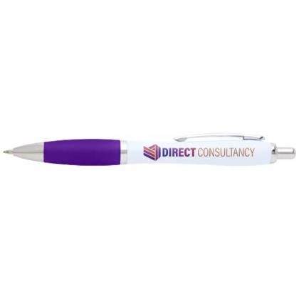Nash recycled plastic ballpoint pen (blue ink)