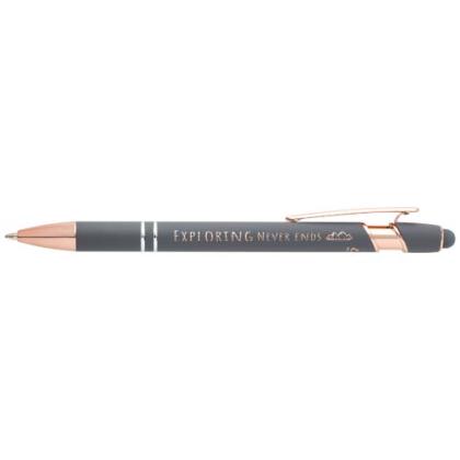Nanna ballpoint pen with rose gold finish (blue ink)