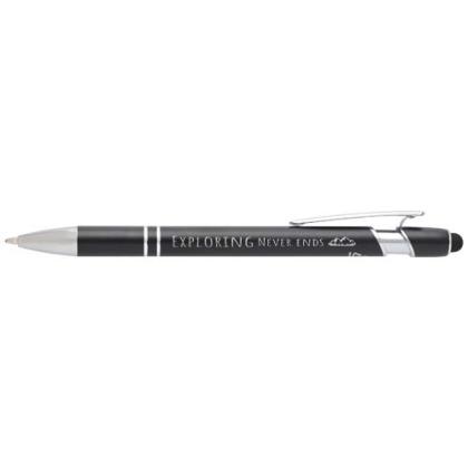 Kish ballpoint pen with silver finish (blue ink)