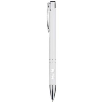 Moneta recycled aluminium ballpoint pen (blue ink)