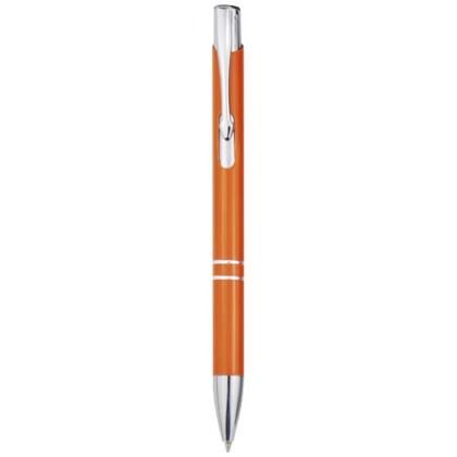 Moneta recycled aluminium ballpoint pen (blue ink)