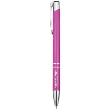 Moneta recycled aluminium ballpoint pen (blue ink)