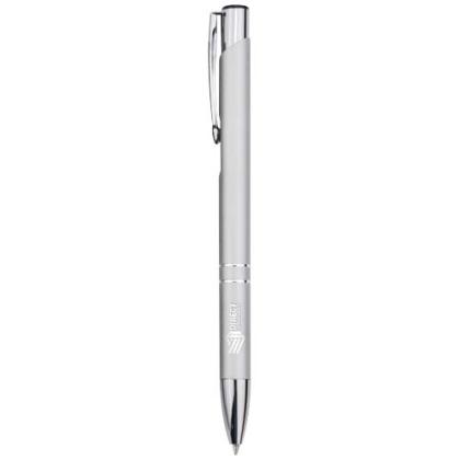 Moneta recycled aluminium ballpoint pen (blue ink)