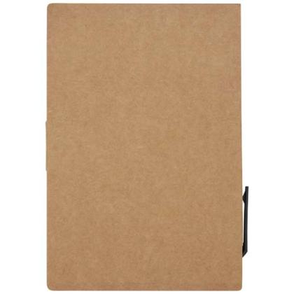 Swift sticky notes booklet with ballpoint pen (black ink)