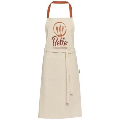 Nia 200 g/m² recycled cotton apron