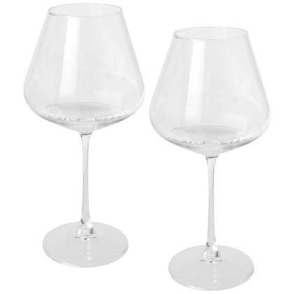 Rosso 2-piece wine glass set