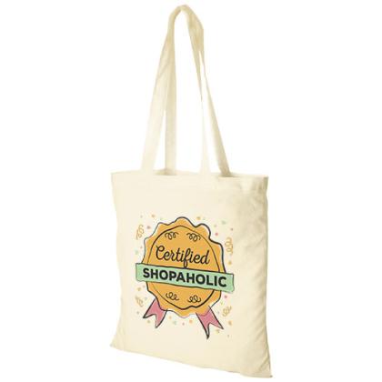 Carolina 100 g/m² cotton tote bag 7L