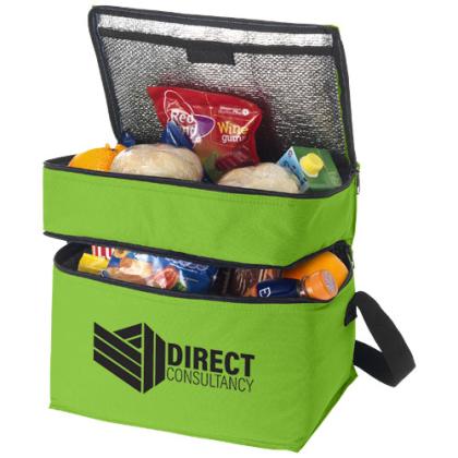 Oslo 2-zippered compartments cooler bag 13L