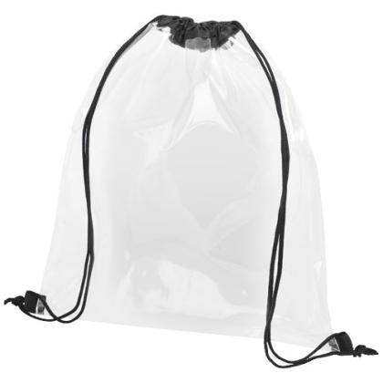 Lancaster transparent drawstring bag 5L