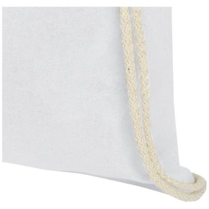 Oregon 100 g/m² cotton drawstring bag 5L