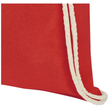 Oregon 100 g/m² cotton drawstring bag 5L