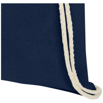 Oregon 100 g/m² cotton drawstring bag 5L
