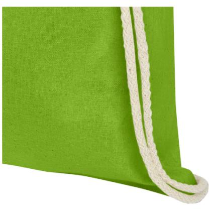 Oregon 100 g/m² cotton drawstring bag 5L