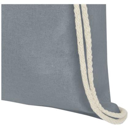 Oregon 100 g/m² cotton drawstring bag 5L