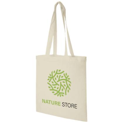 Madras 140 g/m² cotton tote bag 7L